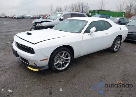 2022 Dodge Challenger Gt Awd from USA, damaged, VIN 2C3CDZKGXNH200536